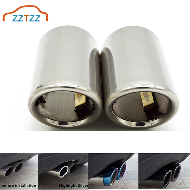 2 шт. впускной наконечник 75 дюйма для VW Volkswagen JETTA 2009 2018 / SAGITAR 2011 2015 POLO 2012 2014 GOLF 7 2013