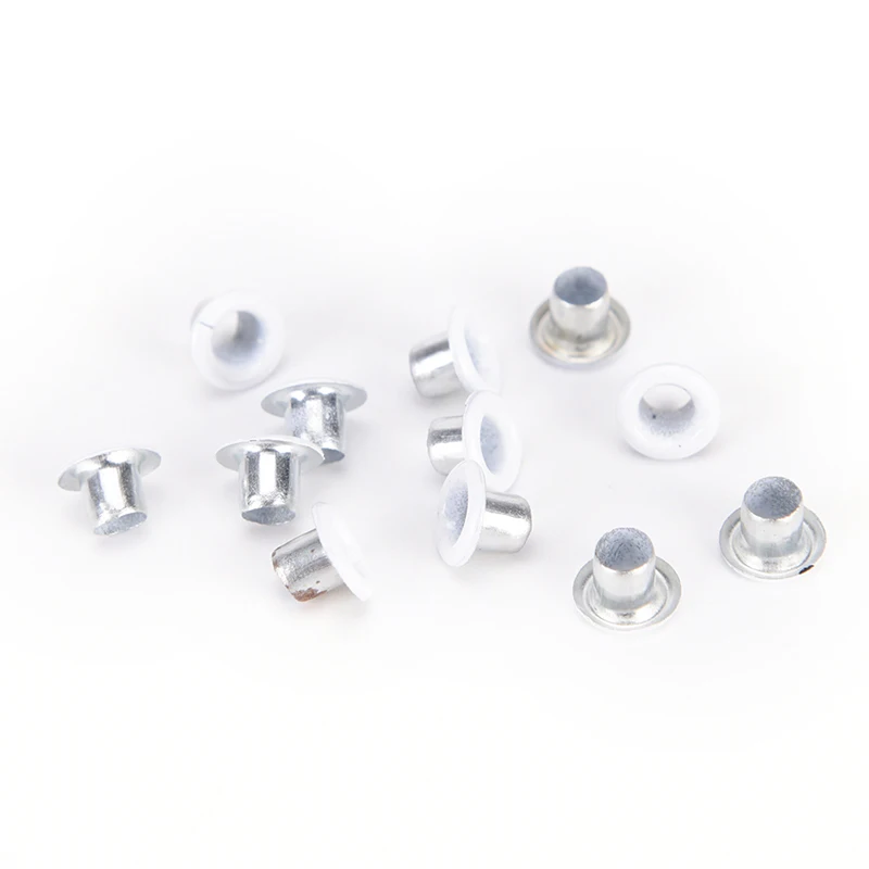 

100pcs Hole 3mmMetal Eyelets for Leathercraft DIY Scrapbooking Shoes Belt Cap Bag Tags Clothes rivets Accessories