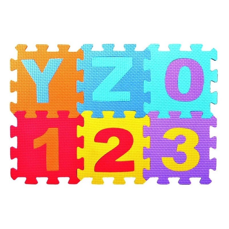 Детский коврик пазл из вспененного этилвинилацетата 30 х30 см|Коврики развивающие|