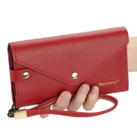 new trend fashion women wallets and purses wristband long female wallet clutch zipper phone pokcet card holder ladies veteras