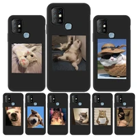Cute Animal Phone Case For Infinix Hot Play Case Infinix Hot Lite 10T 10S NFC Note Zero Smart Soft Cover