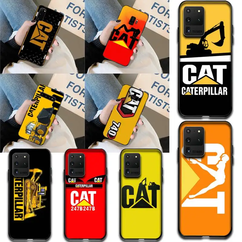 Мягкий чехол для телефона PENGHUWAN Caterpillar с пользовательским фото Samsung S20 plus Ultra S6 S7 edge