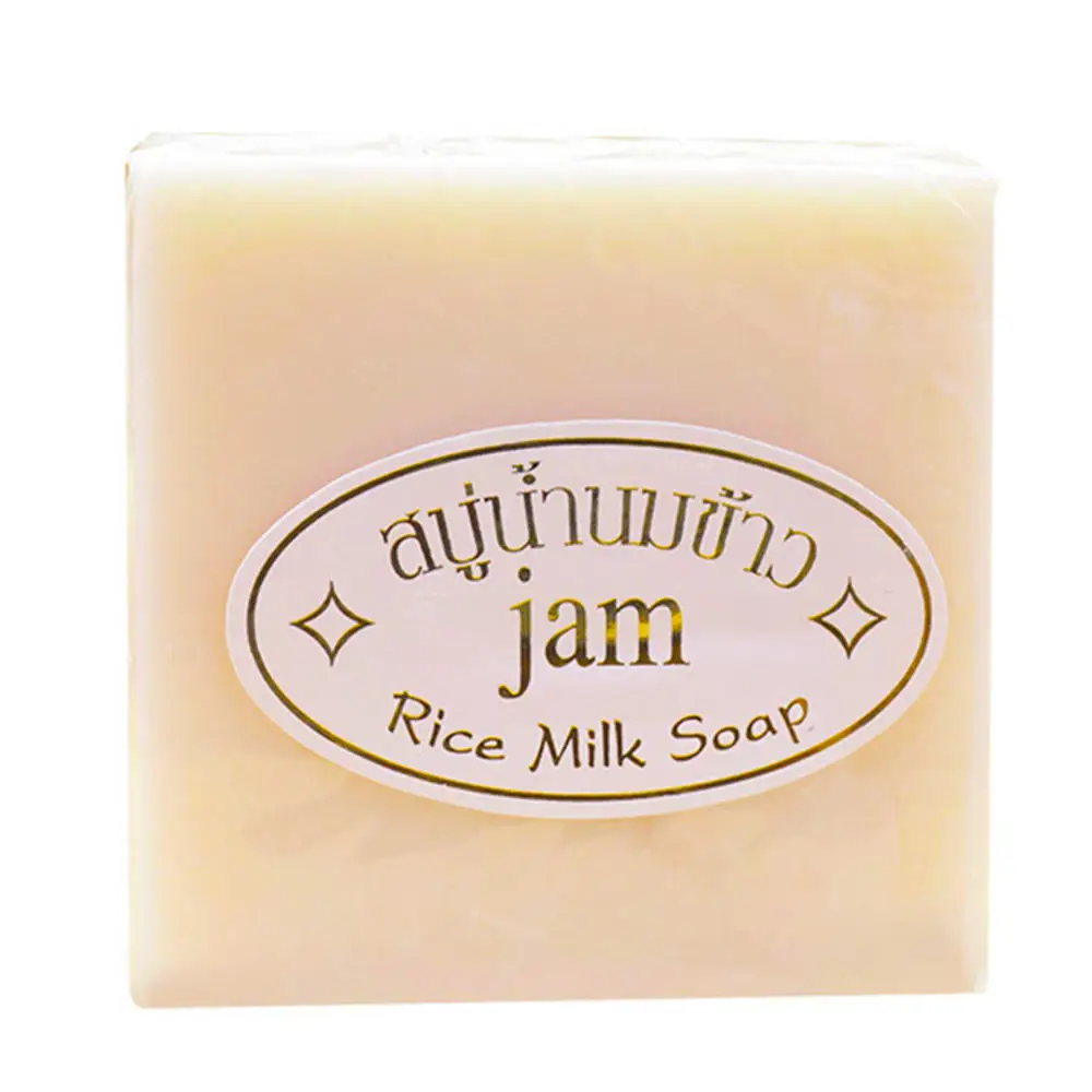 

Handmade Rice Milk Soap Collagen Vitamin Skin Whitening Soap Acne Pore Removal Moisturizing Bleaching Rice Milk Soap