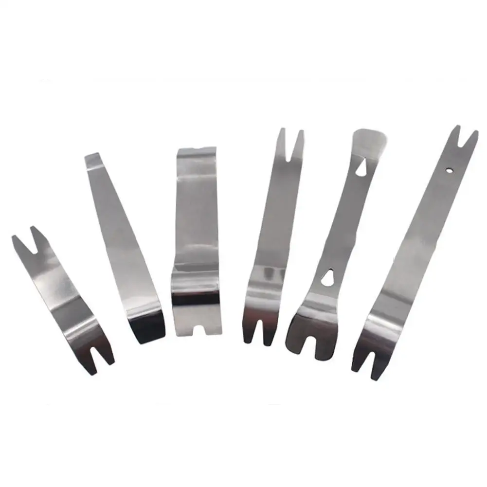

1 Set Metal Car Removal Prize Tool Kits Auto Trim Folder Door Panel Dashboard Audio Radio Removing Installing High Quality Tools