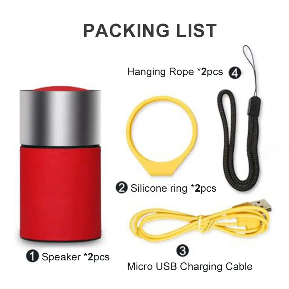 

Link-Face Mini Speaker TWS Wireless Speaker Small Bluetooth Speakers for Mobile Phones Tablets Laptops for Home Outdoor