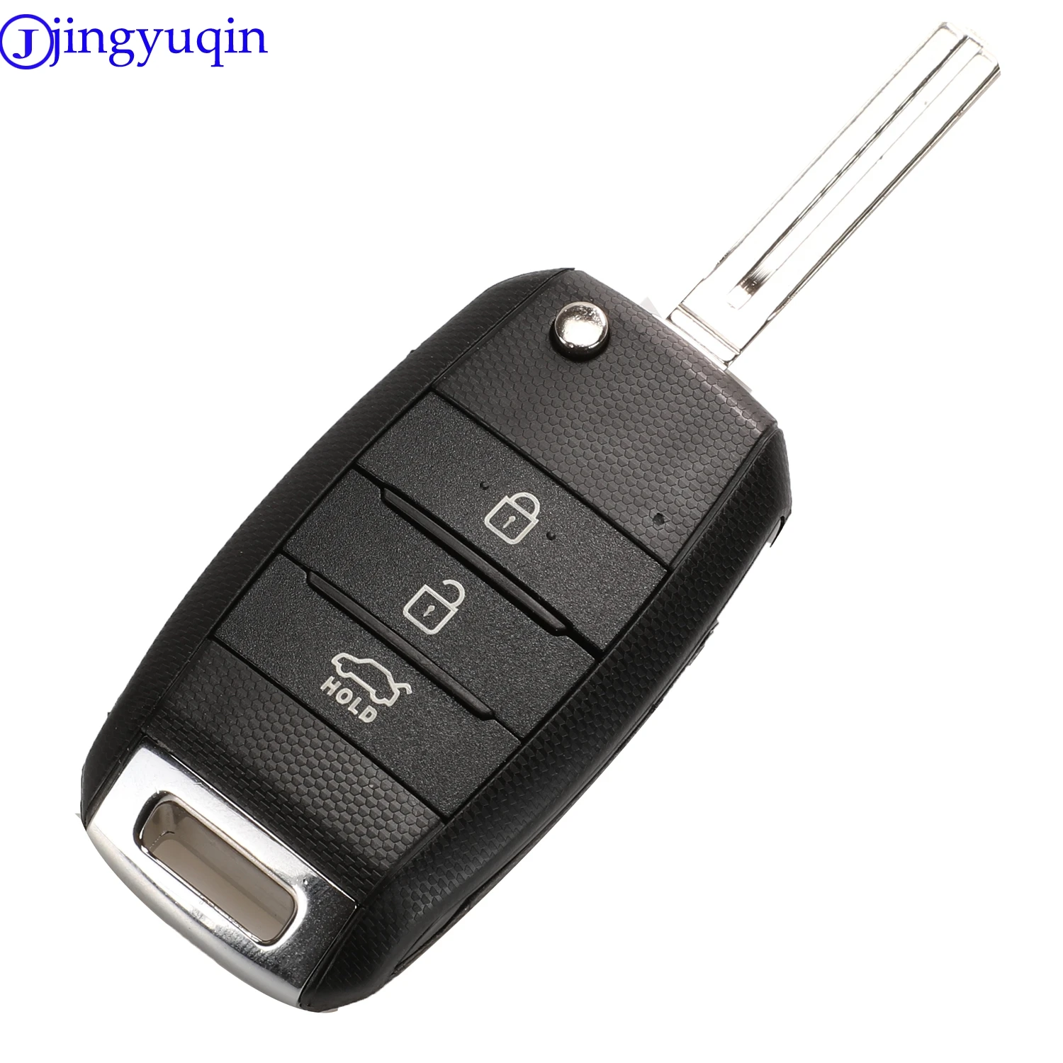 Складной чехол для ключа с дистанционным управлением jingyuqin 10ps 3/4 KIA Carens Cerato Forte K2 K3
