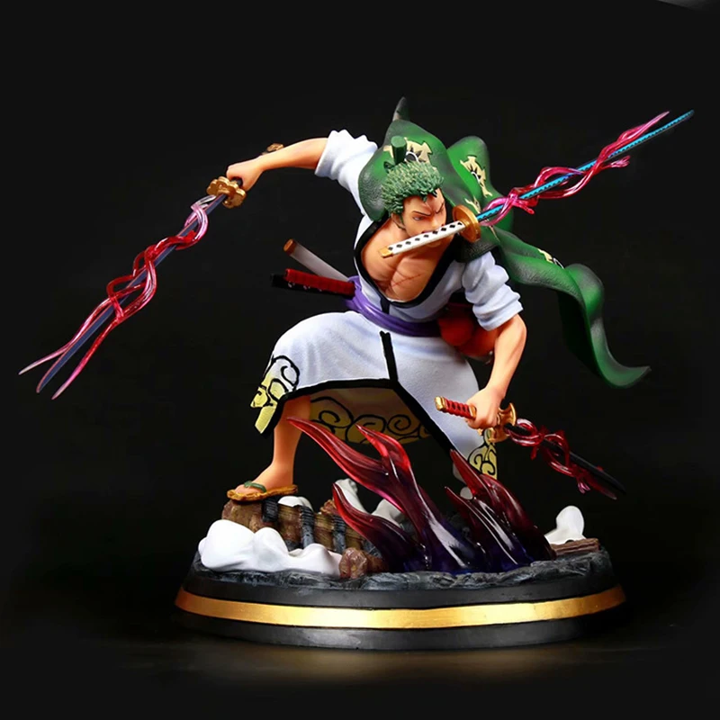 Экшн-фигурки из аниме One Piece Country Three Knife Flow Roronoa Zoro модель кимоно специальный эффект