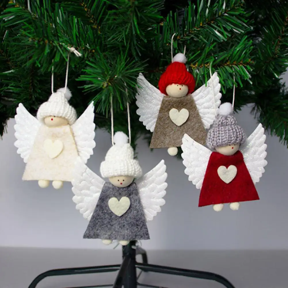 Рождественская елка Ангел Кукла плюшевая игрушка милый ангел кукла плюшевый