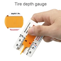 auto tyre tread depth gauge caliper tire wheel measure meter thickness detection repair tools for car motorcycle trailer