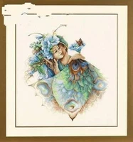 11141618272225ct popular counted cross stitch kit kiss butterfly fairy kiss lan 23018