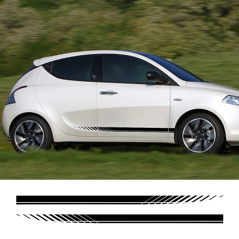 

2 шт., наклейки на автомобильные двери для Lancia Delta STRATOS Y Phedra Thema Ypsilon