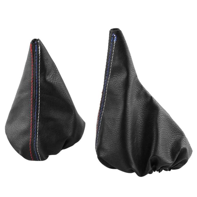 Ручка переключения передач из искусственной кожи для BMW 3 серии E36 E46 M3 черная