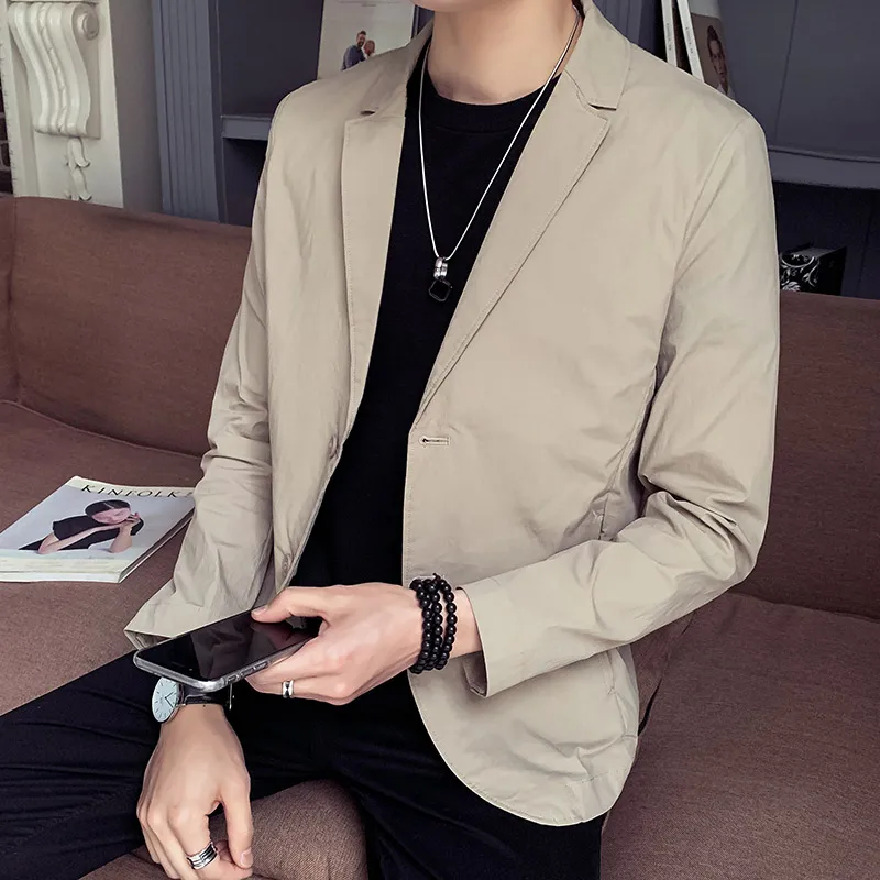 

2021 весенние мужские блейзеры, деловые, социальные костюмы, куртка, повседневная, приталенная, офисная, уличная одежда, социальные пальто, Св...
