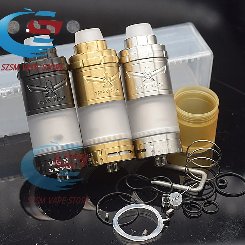 Электронная сигарета v6 S 23 мм RTA 6 мл 316ss с регулируемым нижним баком воздушного