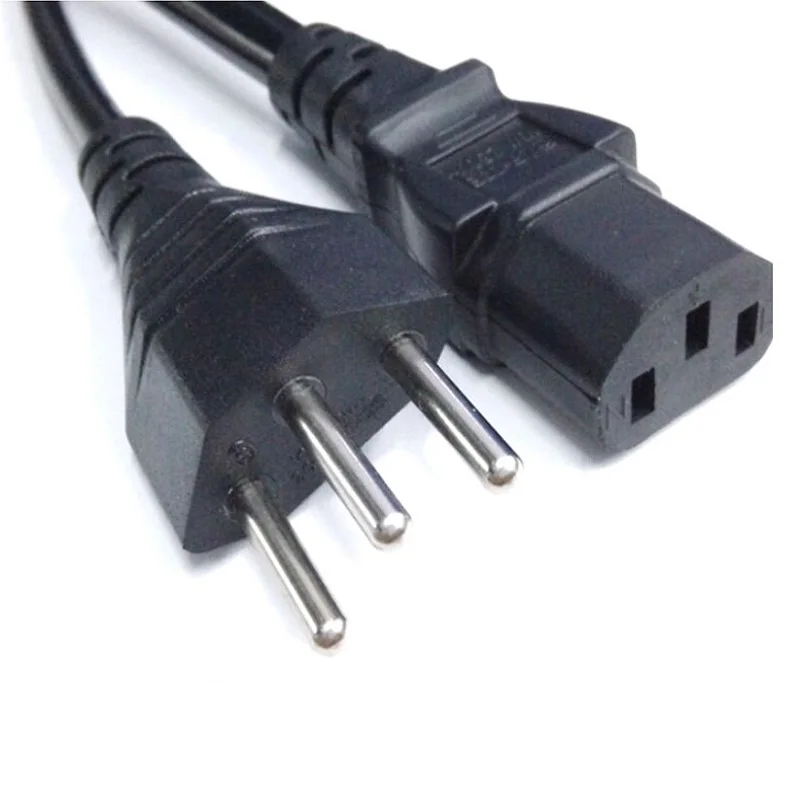 Ноутбук компьютер 1 5 м кабель питания Швейцария 3 контактный разъем к шнуру 3x075 мм