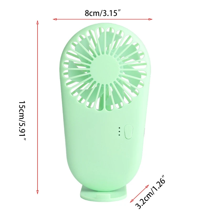 

800mAh Pocket Fans Usb Charge Mini- Hold Fans Outdoors Bring Sika Portable Small Fan DC Mini Air Cooler Ventilador