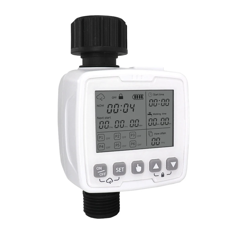 

Sprinkler Timer, Water Timer for Hoses Programmable, Hose Timer with IPX5 Waterproof for Outdoor Lawns & Garden