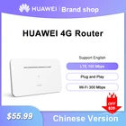 Разблокированный Huawei 4G маршрутизатор LTE CPE B311B-853 150 Мбитс CAT4 с мобильными микрoуправлением слушения беспроводной маршрутизатор Wi-Fi