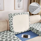 Чехол для дивана, 1234 дюйма, водонепроницаемый, жаккардовый, эластичный, для гостиной