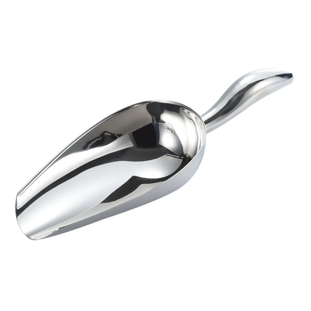 

1Pc Stainless Steel Scoop Flour Scooper Ice Cube Scoop Kitchen Ice Scoop for Restaurant Kitchen