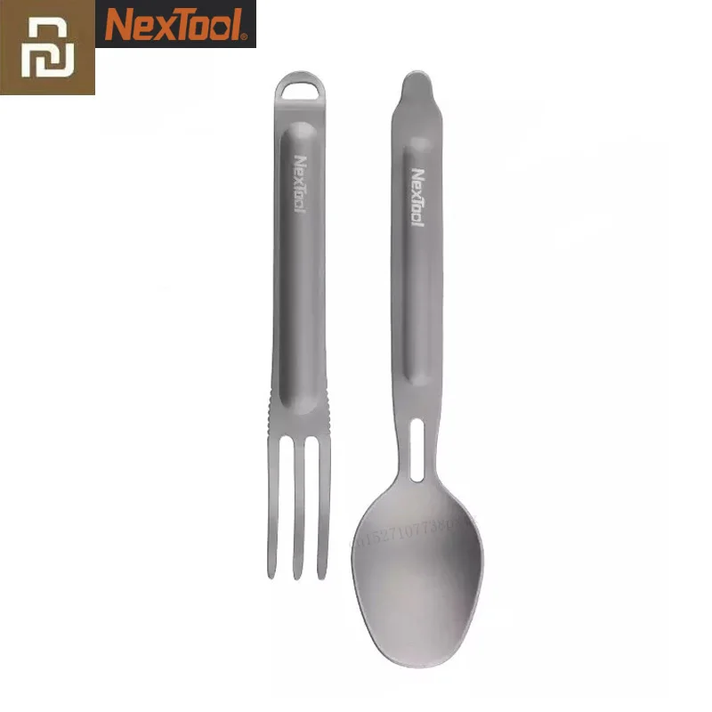 Xiaomi Mijia NexTool Титановая Ложка Spork походная посуда для кемпинга кухонная посуда легкая посуда для кемпинга для пикника
