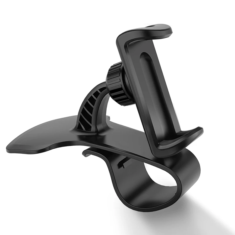 

Universal 360 Car Phone Holder Clip Car Dashboard Easy Mount Cell Phone Holder GPS Bracket Stand Suitable For Mobile Phones