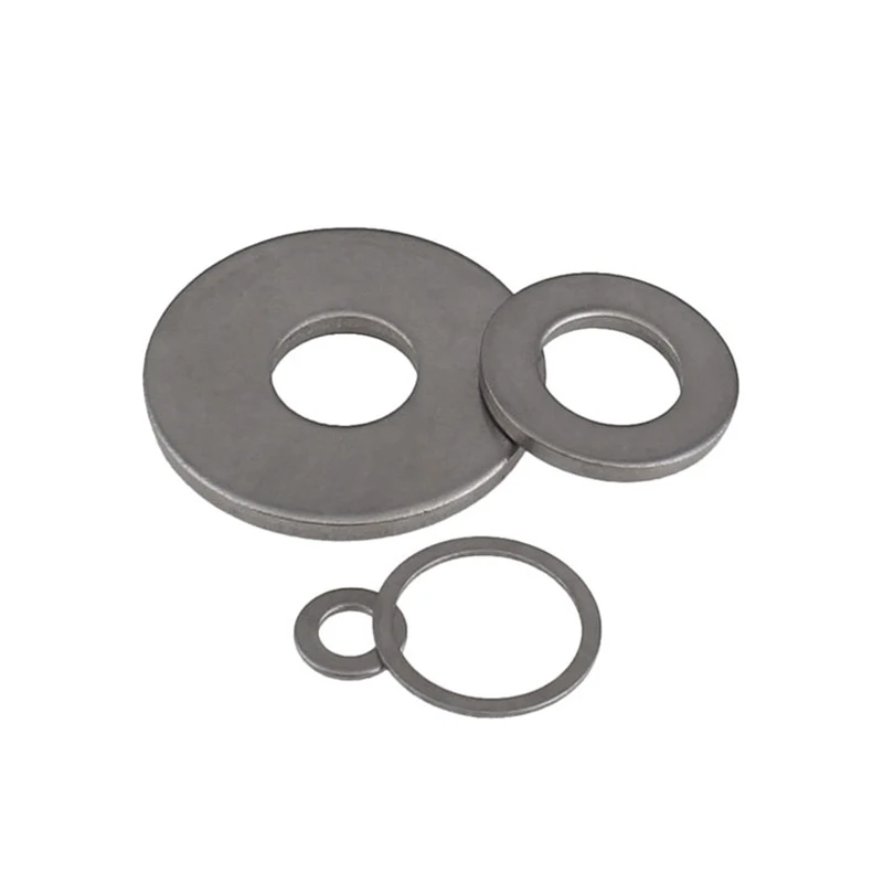 Плоская Шайба из нержавеющей стали 304 Метрическая плоская прокладка кольца M16 M18