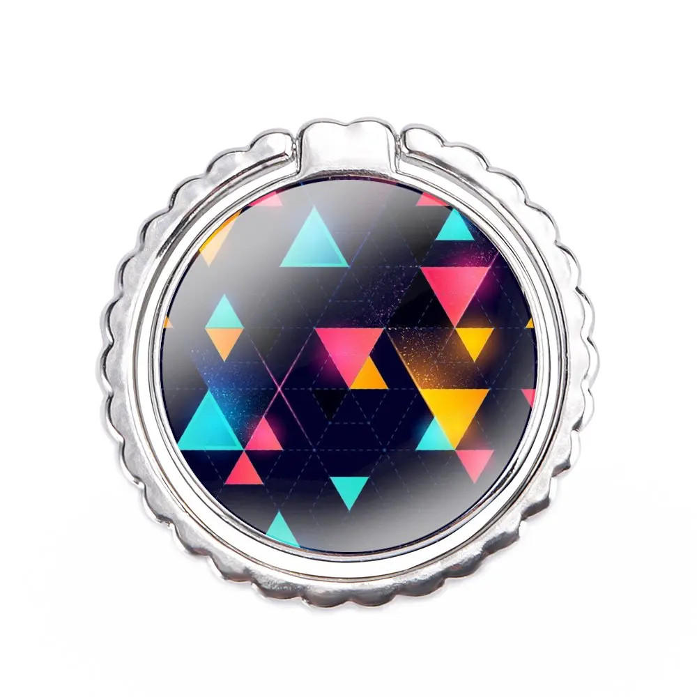 Треугольники-геометрический-графическое кольцо для сотового телефона