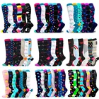 Новинка, Компрессионные носки, оптовая продажа, футбольные носки 567 парпартия, уличные спортивные носки для кормления, бега, фитнеса