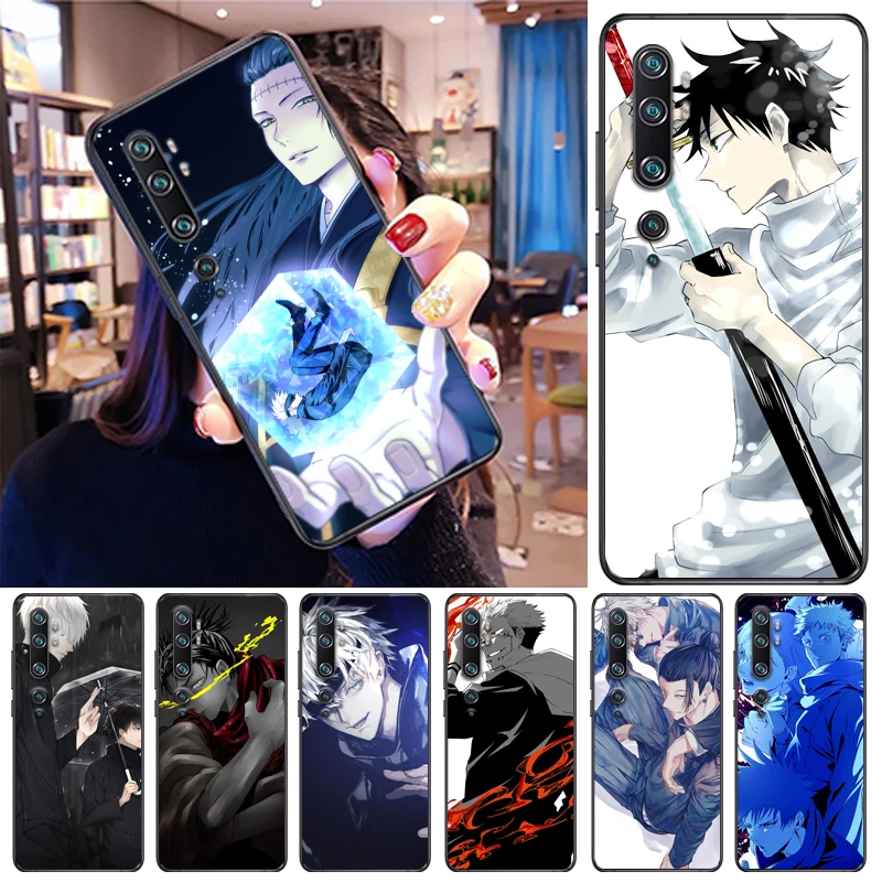 

Jujutsu Kaisen Yuji Itadori Fushiguro Megumi Sukuna Satoru Gojo Phone Case For Xiaomi CC9e CC9 Pro Cases Back Cover Coque