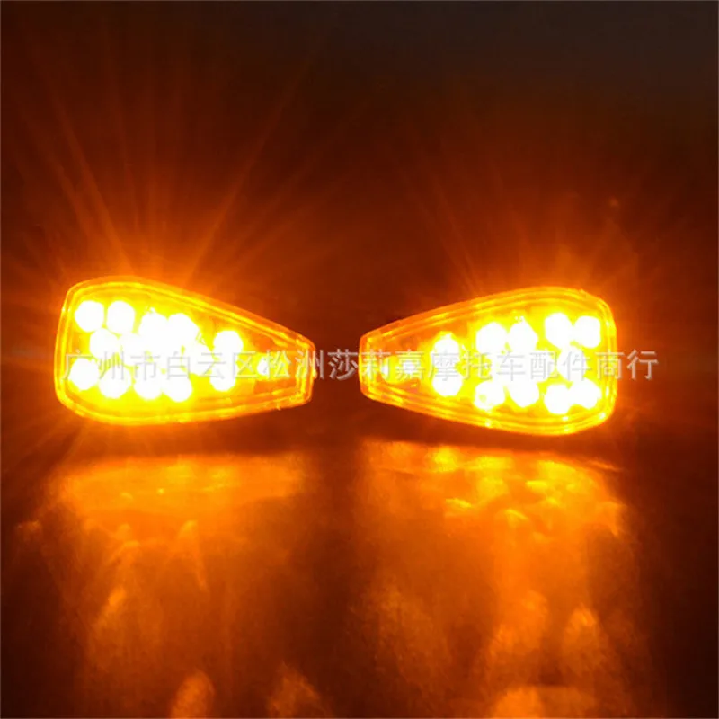 12V классический мини Байк мигающий индикатор для мотороллера гоночный moto