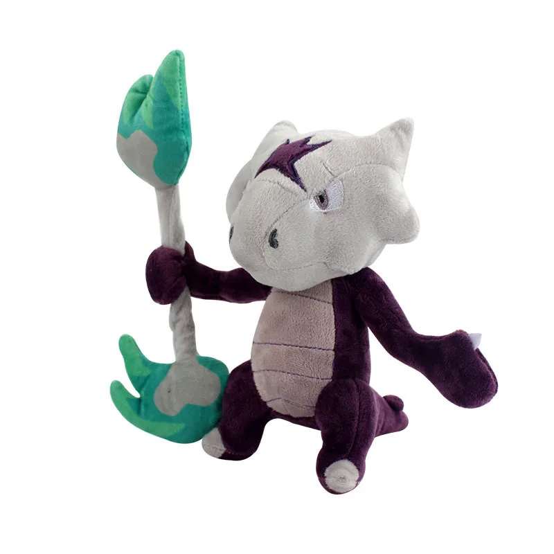 

cute new big sie 28cm Alola Region Marowak lovely toy soft toy good quality Soothing doll festival Exquisite gift for kid