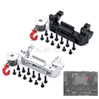 Металлический передний бампер стенд для Сервомотора 25T рулевой механизм серволебедка для 110 RC Гусеничный автомобиль Traxxas TRX4