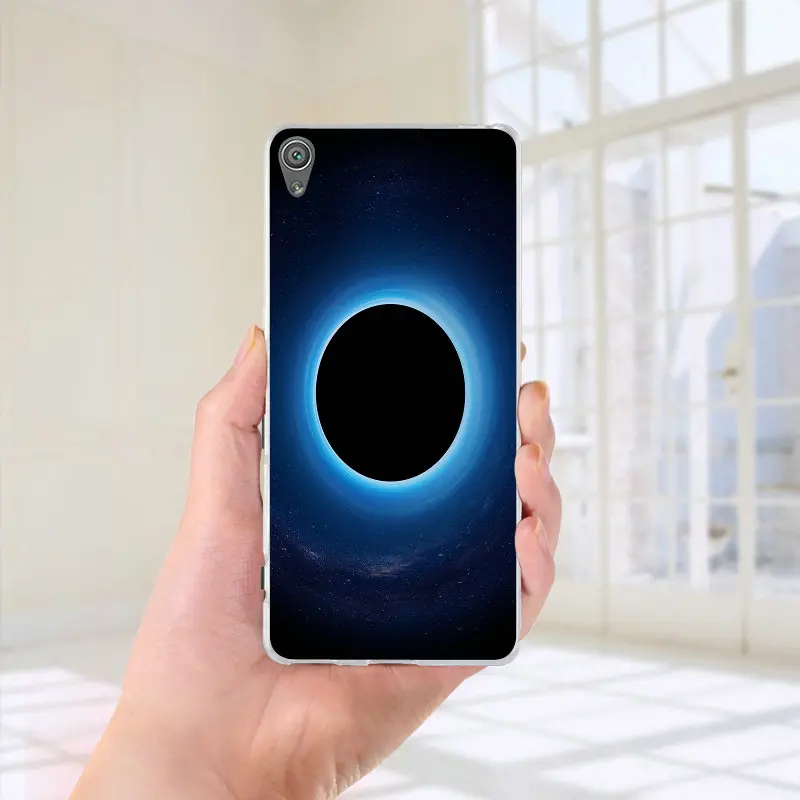 Мягкие чехлы для телефонов Soft Silicone TPU Chess для Sony Xperia M2 M4 M5 XA XZ Z Z1 Z2 Z3 Z4 Z5 Compact E3 E5 T3 Coque Shell Black Hole on.