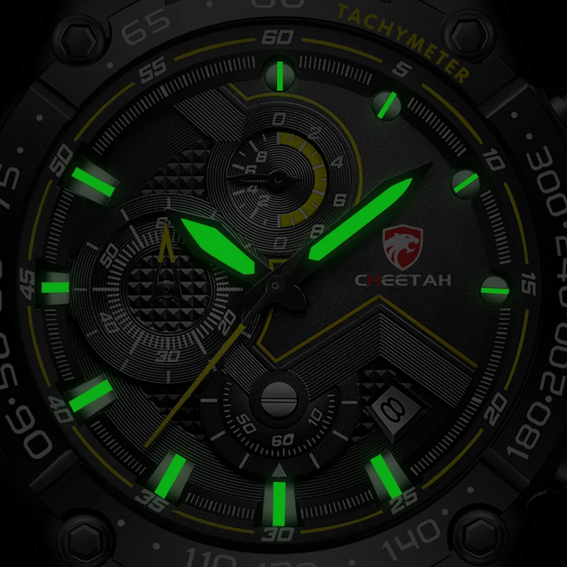 Часы мужские кварцевые с хронографом люксовые брендовые водонепроницаемые