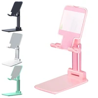 new style portable phone holder foldable plastic desktop tablet support for home study supplies accessories products