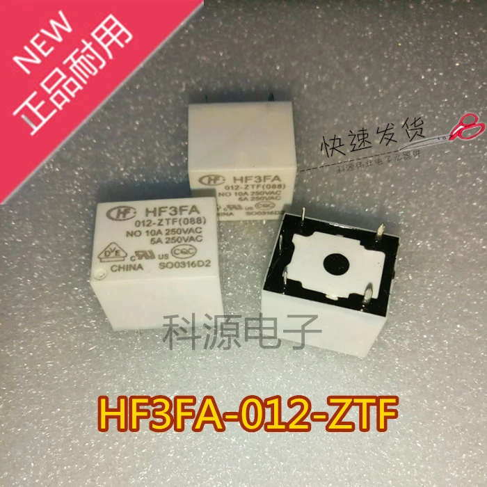 

HF3FA-012-ZTF 5-контактный реле 12VDC HF3FA-012-ZTF