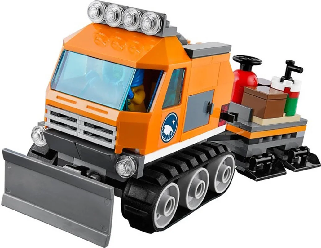 

391pcs Arctic Supply Plane Model Building Blocks City Series Bricks 10441 Educational Toys Hobbies For Children 60064 gifts