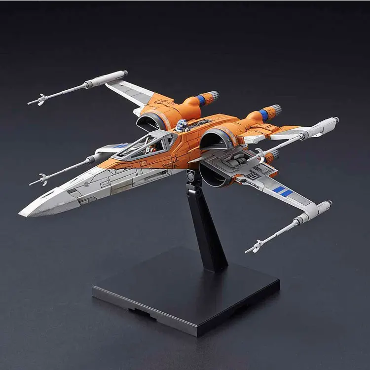 Оригинальный BANDIA Star Wars Строительный набор 1/72 масштаб POE X-Wing Fighter фигурку игрушки