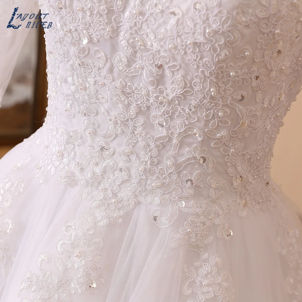 Одежда с длинным рукавом свадебное платье 2021 бальное Robe De Mariage Кружевная