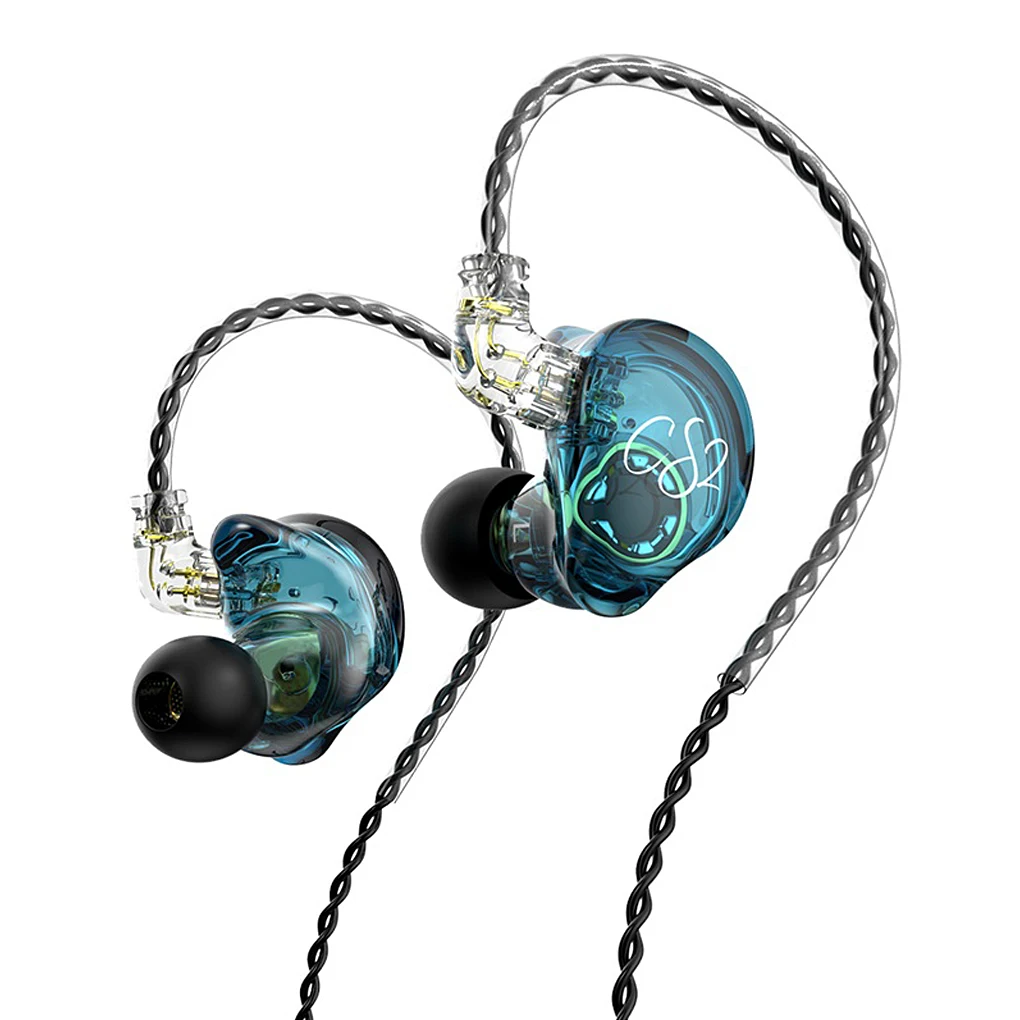 

TRN CS2 Hi-FI Earphones 1DD Dynamic HIFI Bass Earbuds Running Sports Headphones Game Headset For TRN ST1 TA1 BA15 VX MT1