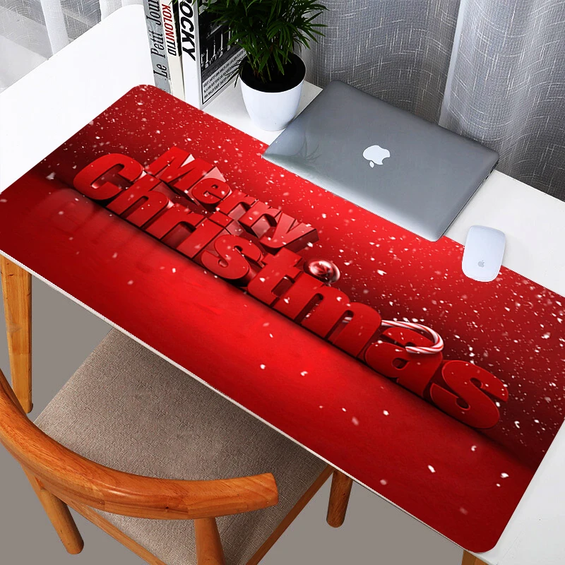 

Christmas Pattern Large Gaming Mouse Pad Gamer Mousepad Mause Pad Office Desk Mat Big Computer Mouse Mat Game Keyboard Pad