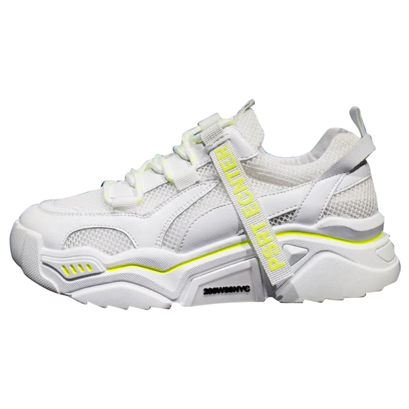 Кроссовки женские сетчатые Вулканизированная подошва повседневная обувь