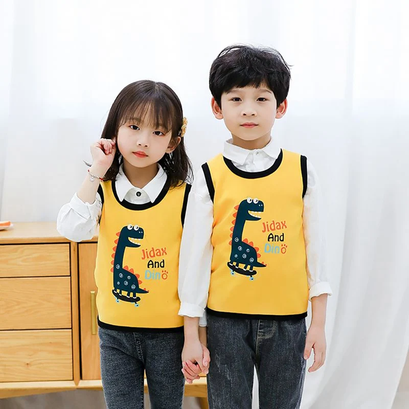 

Kids Vest Children Baby Boys Girls Coats Cartoon Jacket Winter Autumn Warm Sleeveless Outerwear Coats Children Outfits