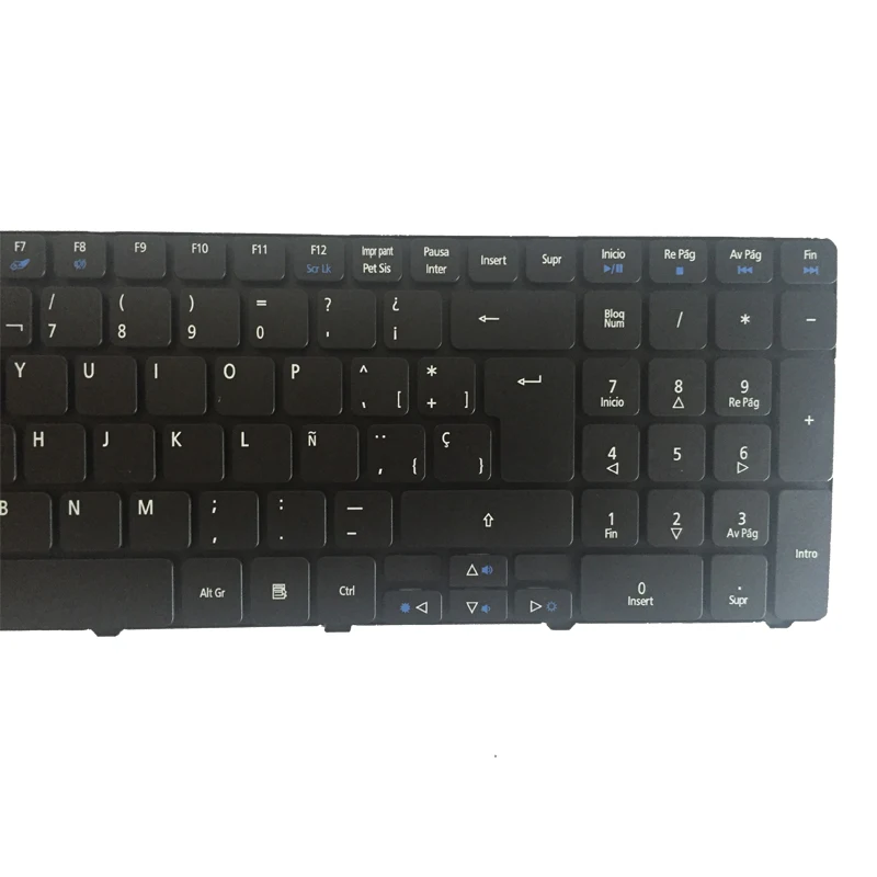 Испанская клавиатура для ноутбука Acer Aspire 7540G 7741G 7741Z 7745G 8942 8942G 7745 5251 5551G 5552 5553G 5553 5625G