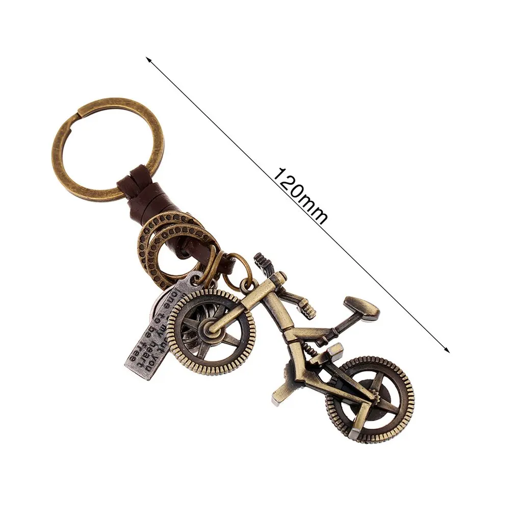 

Cute Creative Bike Bicycle Keychain Mini Metal Dice Pendant Key Chain Ring KeyRing Keyfob Perfect Souvenir Gift Choice