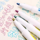 Маркеры двусторонние, 812 цветов, креативные Контурные ручки для рисования, цветные маркеры, милые Флуоресцентные Ручки, товары для школы и офиса