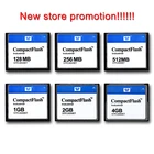 Акция! CF карта 128 МБ 256 МБ 512 МБ 1 Гб 2 Гб 4 Гб, промышленная компактная флеш-карта с бесплатной картой