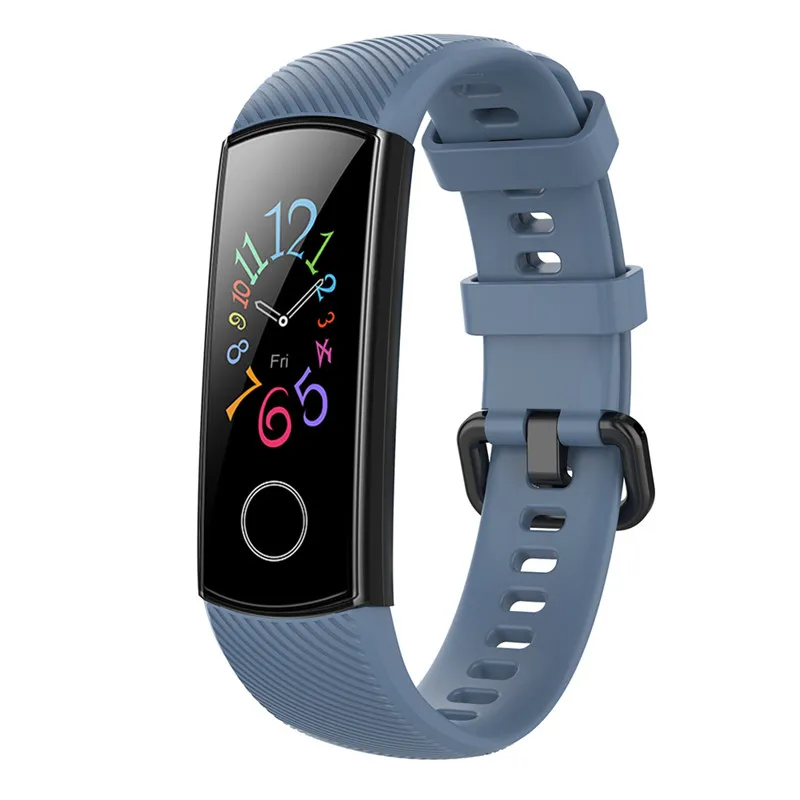Силиконовый ремешок для huawei honor band 5, умный Браслет, ремешок на запястье для honor band 4, резиновый браслет, умные Сменные аксессуары