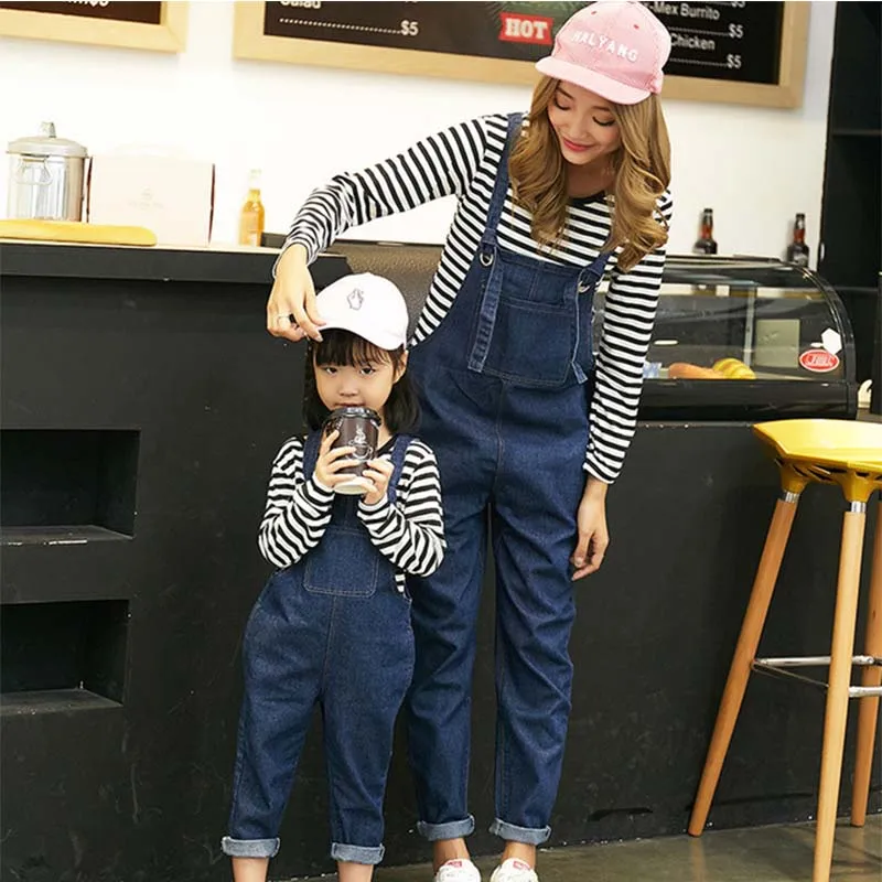Одежда Mommy and Me семейные платья для мамы и дочки новинка 2019 футболка в полоску с